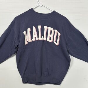 Navy Malibu Sweatshirt